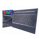 Bluetooth Keyboard Covers f&uuml;r das Lenovo Yoga Tablet 2 in schwarz D&auml;nisches Layout BKC800