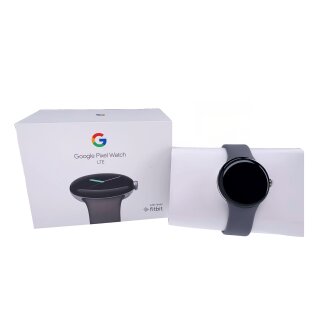 Pixel Watch LTE polished SIlver / Charcoal