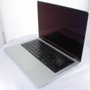 Laptop Apple MacBook Pro MKGT3D/A (Late 2021) - Spanish (QWERTY) - 14&quot; - Apple M1 Pro - 16GB - 1TB SSD - Apple Integrated 16-core GPU (Silver) Spanische Tastatur