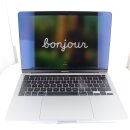 Apple MacBook Pro 13" (Late 2020) Laptop - Apple M1 - 16GB - 512GB SSD - Apple Integrated 8-core GPU (Silver) Englische Tastatur