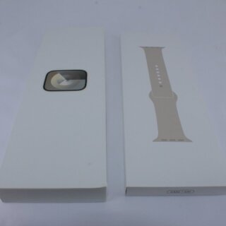 Apple Watch Series 9 GPS, Sportarmband, 41mm (Starlight)