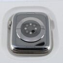 Apple Watch Series 7 GPS + Cellular, Stainless Steel Case and Sport Band, 45mm (Starlight)