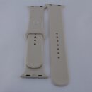 Apple Watch Series 7 GPS + Cellular, Stainless Steel Case and Sport Band, 45mm (Starlight)