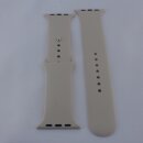 Apple Watch Series 7 GPS + Cellular, Stainless Steel Case and Sport Band, 45mm (Starlight)