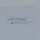 Apple Watch Series 7 GPS + Cellular, Stainless Steel Case and Sport Band, 45mm (Blau)