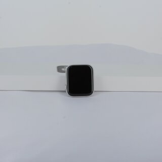 Apple Smartwatch Apple Watch SE GPS, Silver Aluminium Case and Sport Band, 44mm (Abyss Blue)