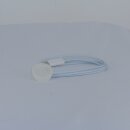 Apple Smartwatch Apple Watch SE GPS, Silver Aluminium Case and Sport Band, 44mm (Abyss Blue)