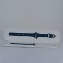 Apple Smartwatch Apple Watch SE GPS, Silver Aluminium Case and Sport Band, 44mm (Abyss Blue)