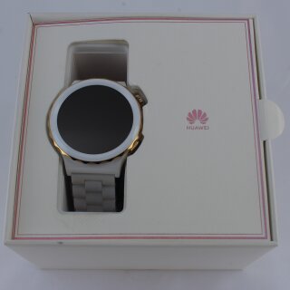 Huawei GT 3 Pro, Ceramic Case &amp; Ceramic Band, 43mm (White)