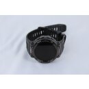 Amazfit T-Rex 2, Polymer Case and Silicone Band, 47mm140mm-205mm (Black)