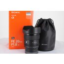 Sony FE Lens (E-Mount), 20 mm F1.8
