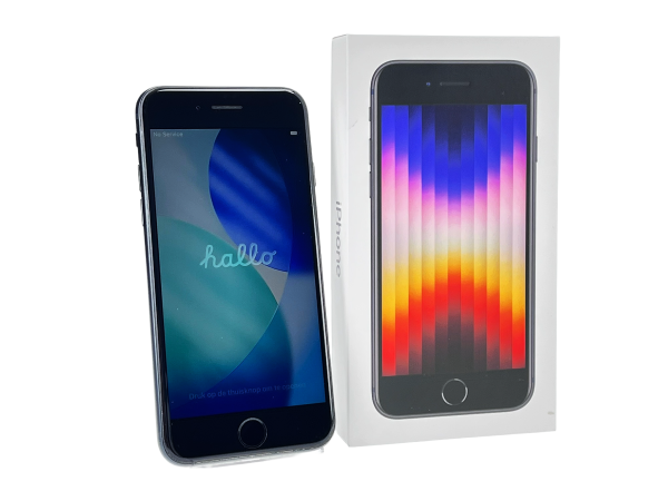 Apple iPhone SE (3. Gen) 64GB Midnight - A2783 (2022)