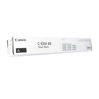 Canon C-EXV 49 - Schwarz - Original Tonerpatrone  imageRUNNER ADVANCE C3320i (8524B002BA)