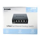 D-Link DES-105 Netzwerk Switch 5 Port 100 MBit/s