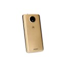 Motorola Moto C 16 GB in Schwarz/Gold mit Kratzer Model XT1754