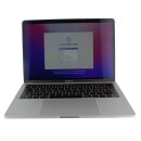 Apple MacBook Pro 2017 14,1&quot; Core i5-7360U CPU 2.30 GHz 8GB RAM 256 GB SSD Silber A1708